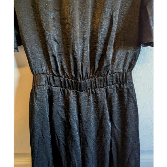 Show Me Your Mumu Women L Black Jenna Jumpsuit Flutter Maxi New - Picture 4 of 12